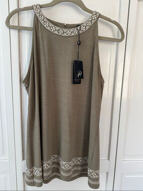 NWT Adrianna Papell sleeveless top
